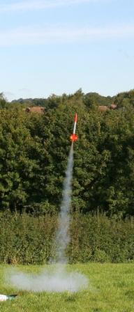 Rocket launch event for Dudley District Scouts Bromsgrove 22-09-2012