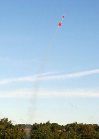 Rocket launch event for Dudley District Scouts Bromsgrove 22-09-2012